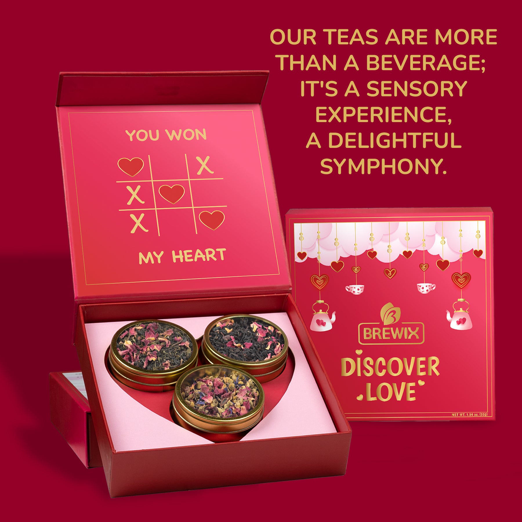 Discover Love Gift Set Box, Set of 3