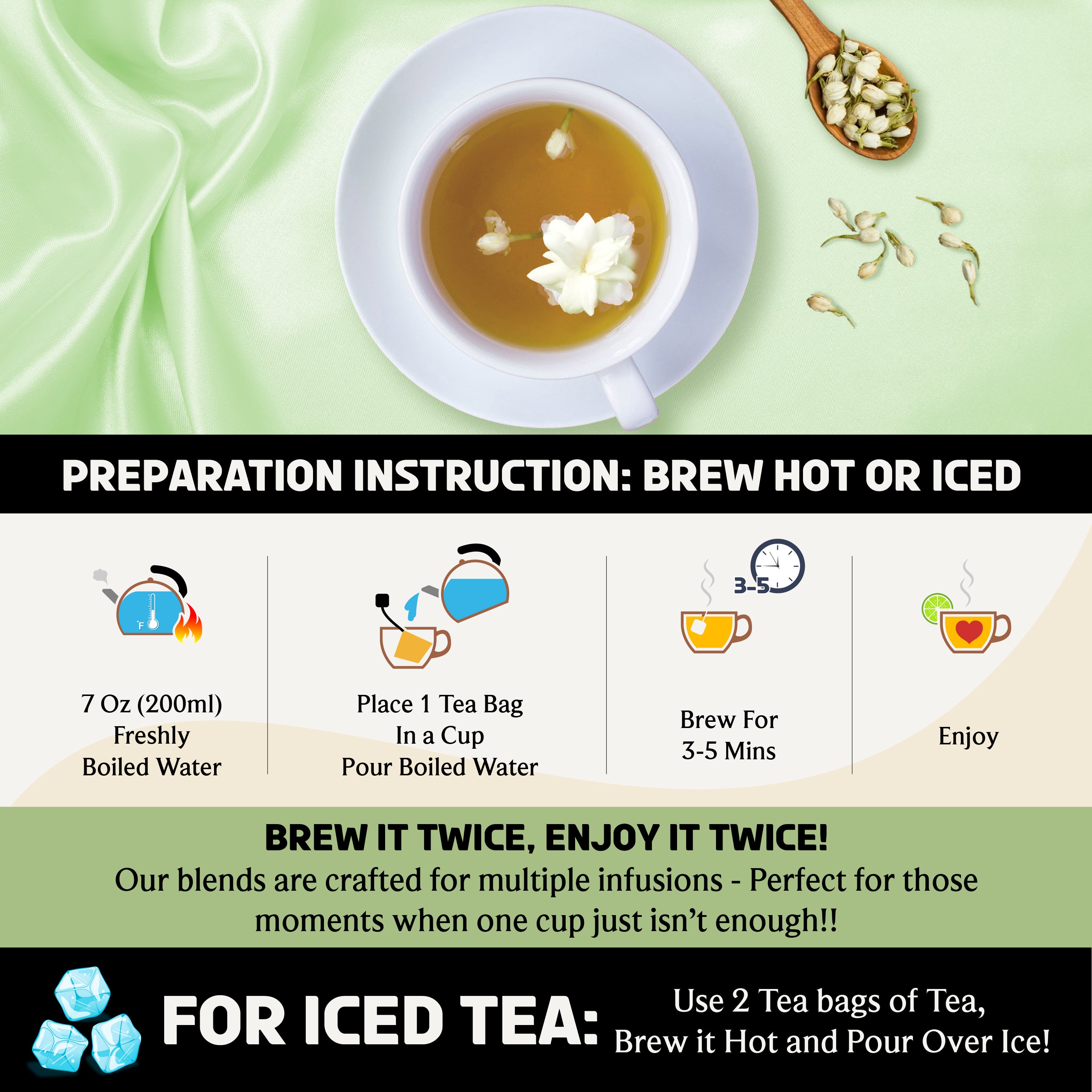 Jasmine Green | Delicate, Fragrant & Elegantly Refreshing