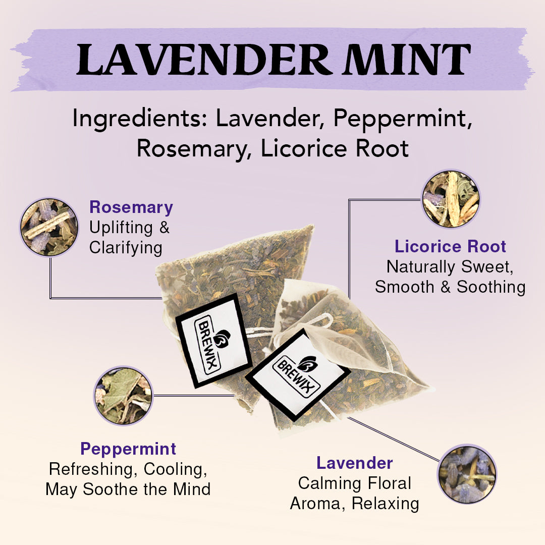 The Calm Stack | Valerian, Bedtime Blossom and Lavender Mint