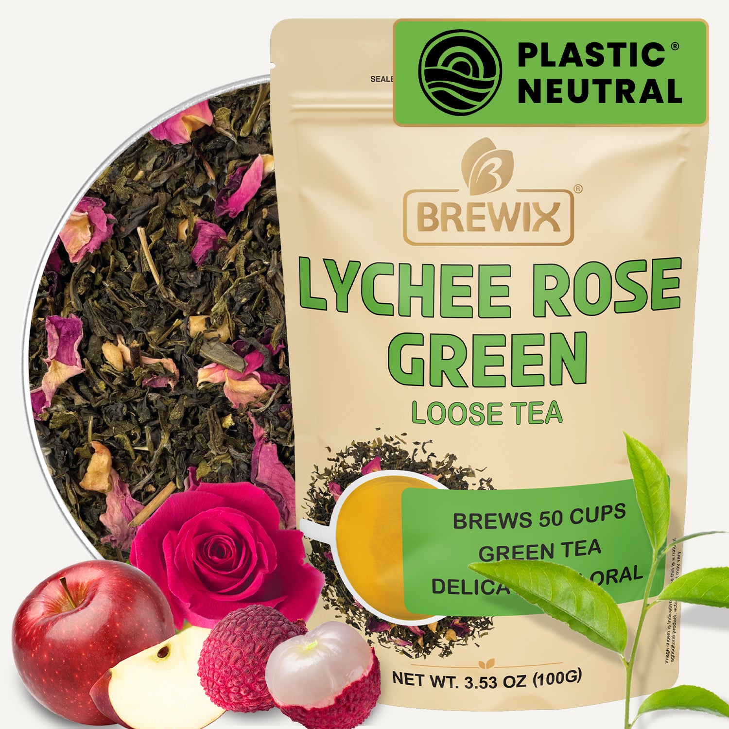Lychee Rose Green Tea | A Moment of Pure, Unfiltered Joy