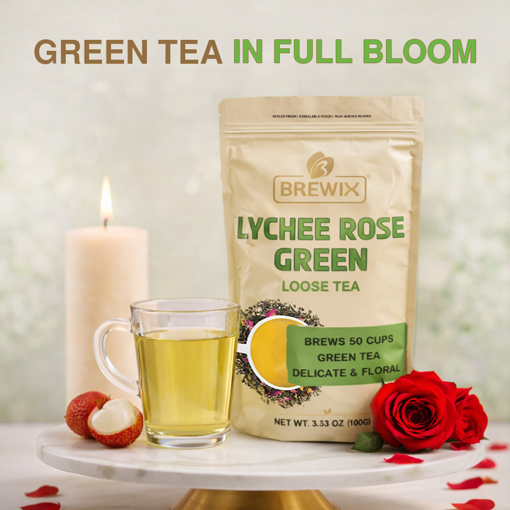 Lychee Rose Green Tea | A Moment of Pure, Unfiltered Joy