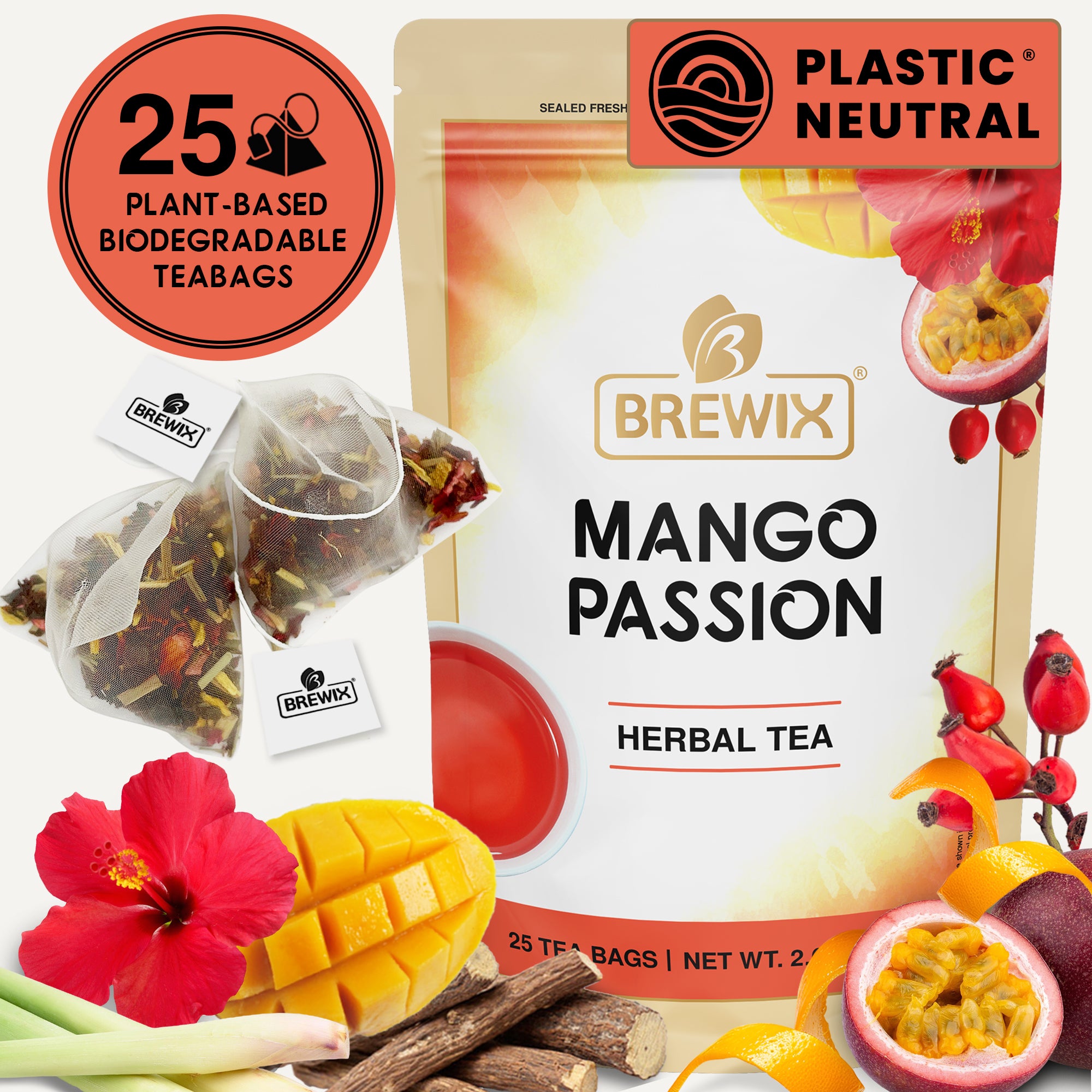Mango Passion | Hibiscus, Mango, Passion Fruit - Feel-good Brew