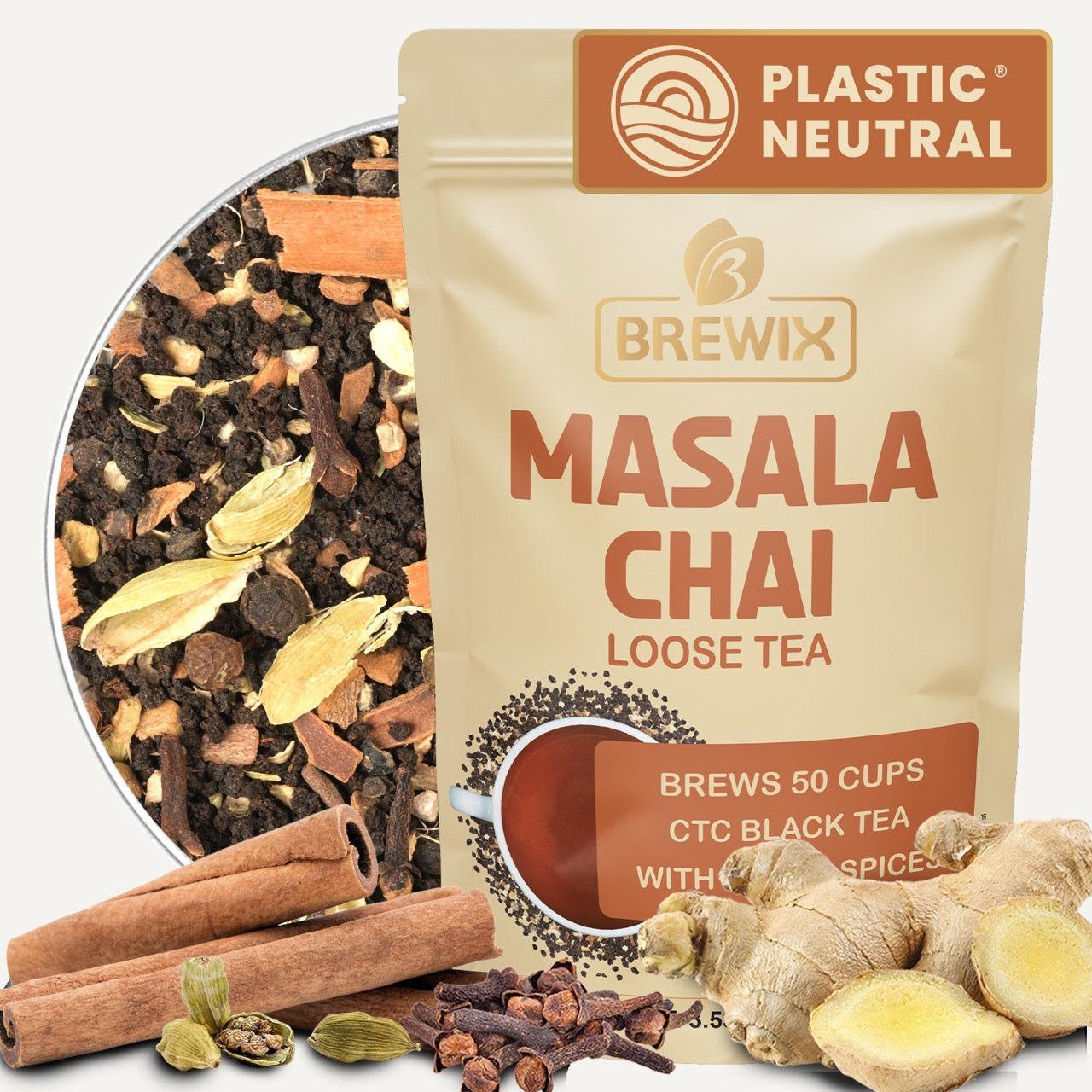 Masala Chai Loose Leaf Tea | Bold Spiced Black Tea with Traditional Indian Flavors