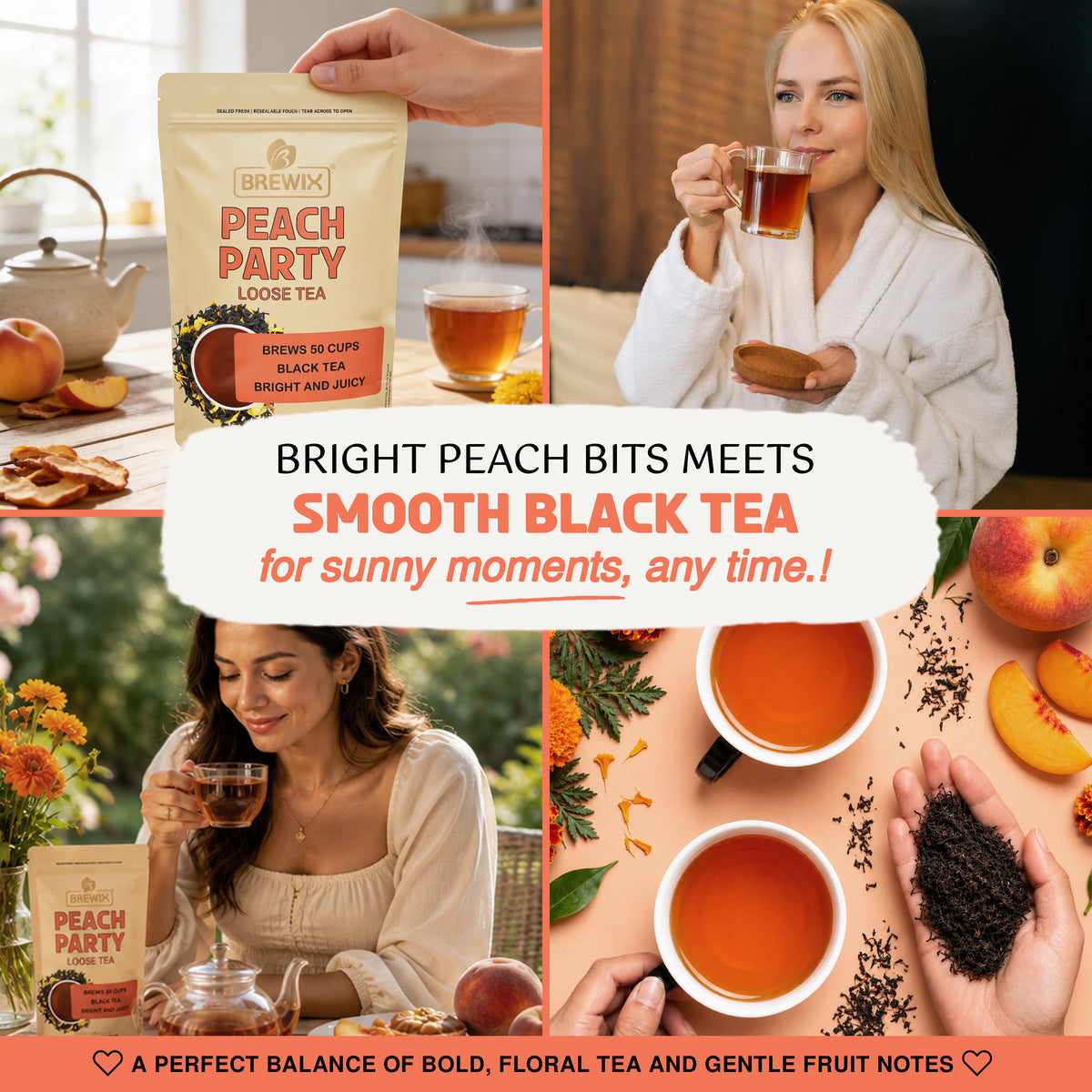 Peach Party | A Sun-Kissed Celebration Of Juicy Peaches