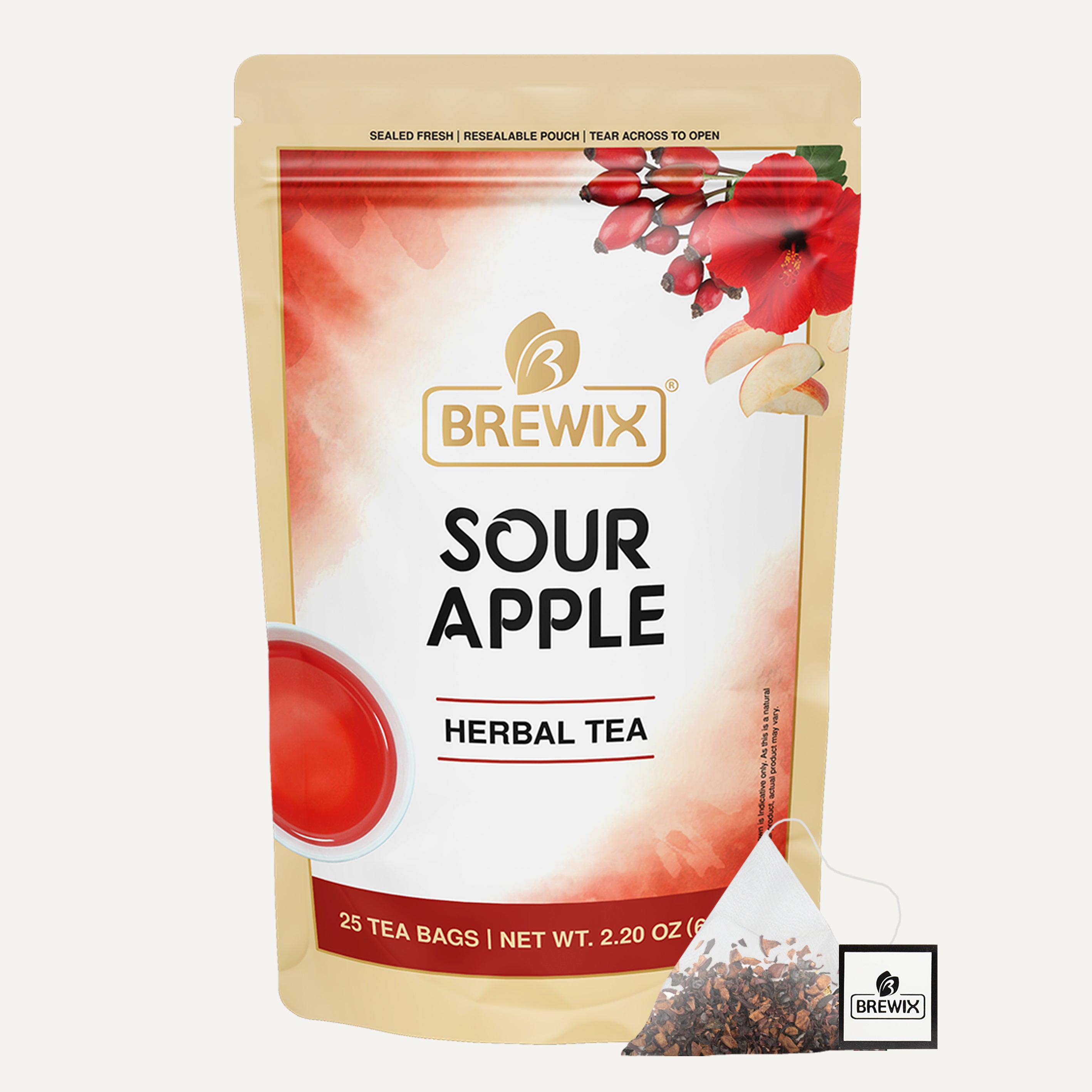 Sour Apple Herbal Tea - Crisp, cozy, and bursting with orchard-fresh flavor