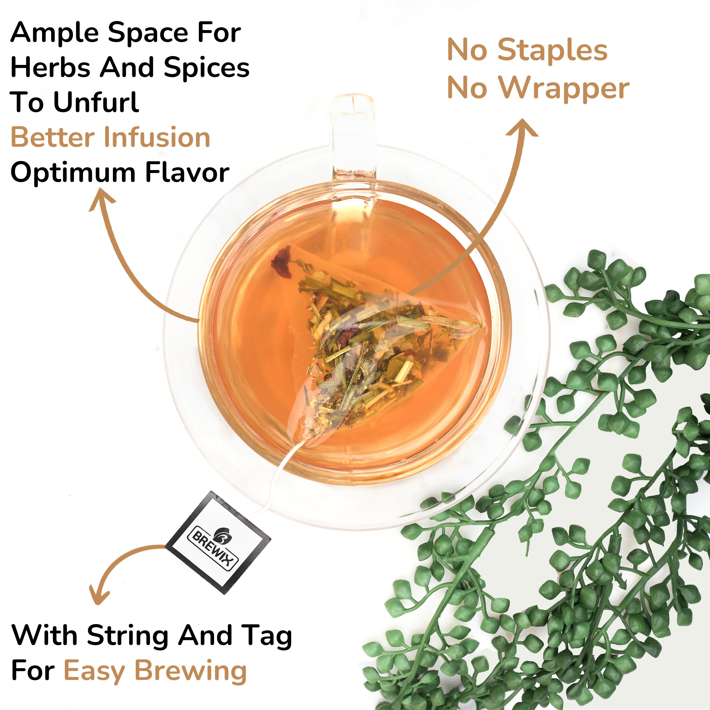 Sweet Orange Hibiscus Herbal Tea - Overall Wellness, packed with botanical goodness.