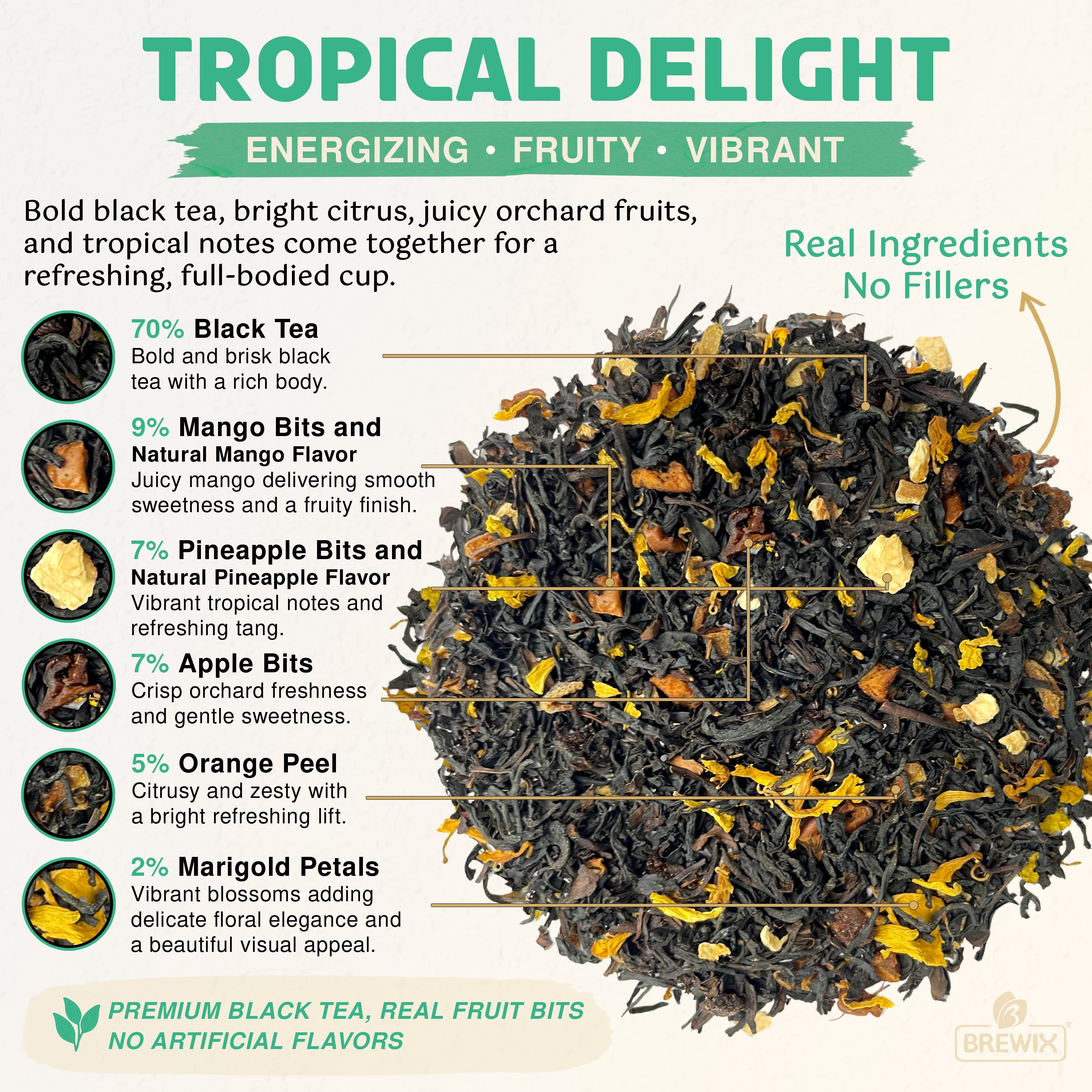 Tropical Delight | Bright. Bold. Delicious.