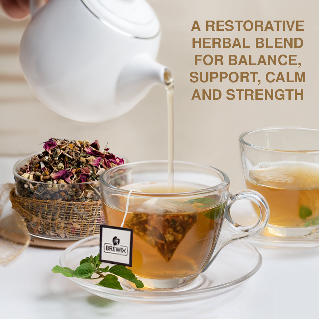 Tulsi Comfort | Caffeine-Free, A holistic, All-In-One Health-Boosting Elixir