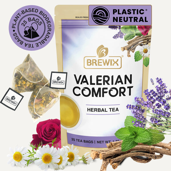 Brewix Valerian Comfort Herbal Tea