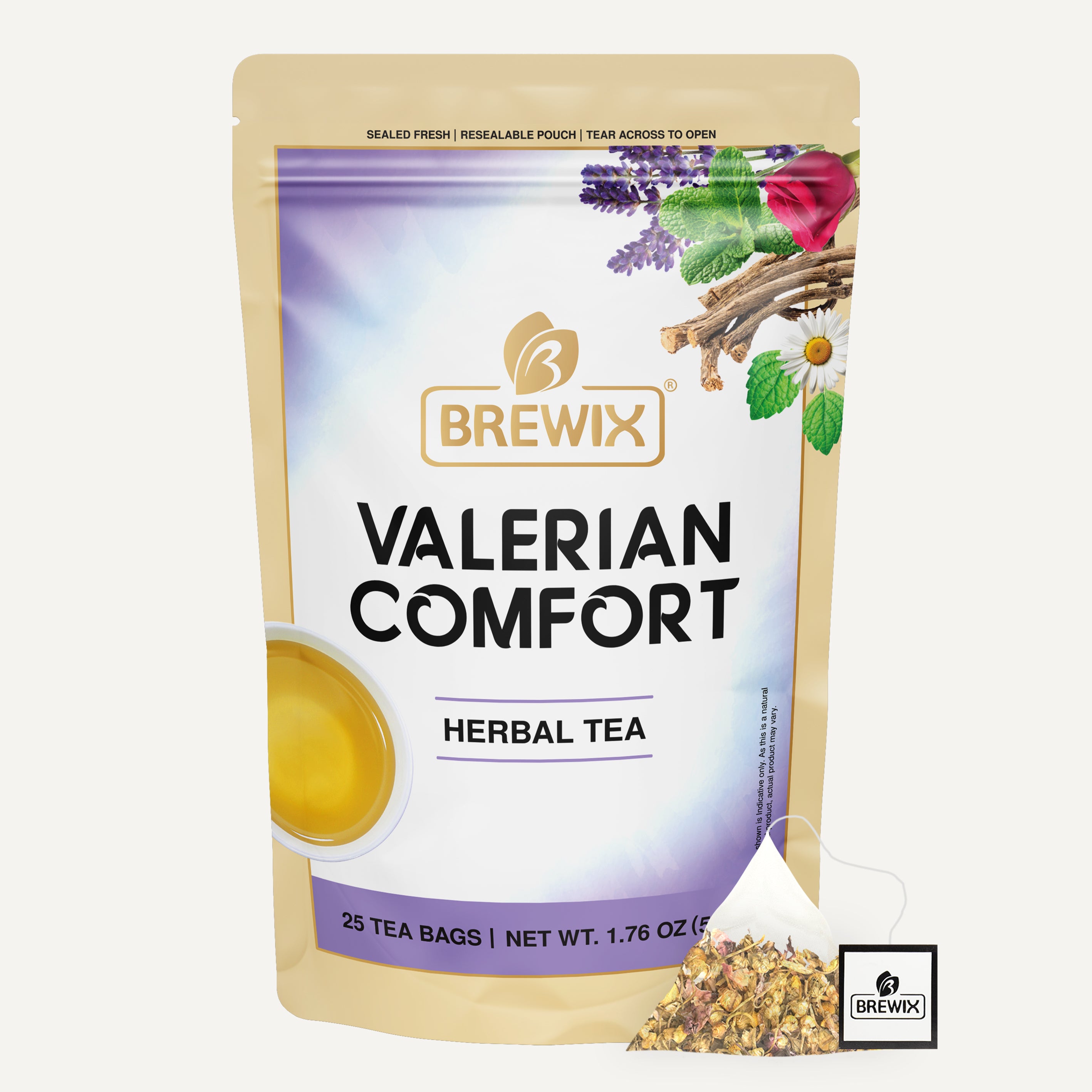 Valerian Comfort Herbal Tea - Natural Sleep Aid*