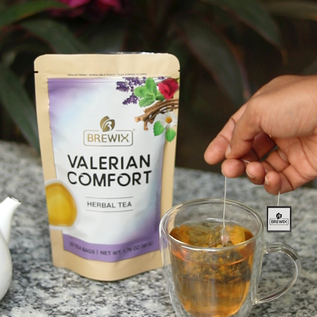 Valerian Comfort Herbal Tea - Natural Sleep Aid*